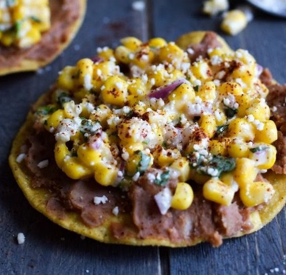 Mexican Street Corn Tostadas Mexican Street Corn Tostadas