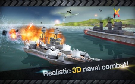 Download WARSHIP BATTLE : 3D World War II v1.2.1 Apk Terbaru 2016