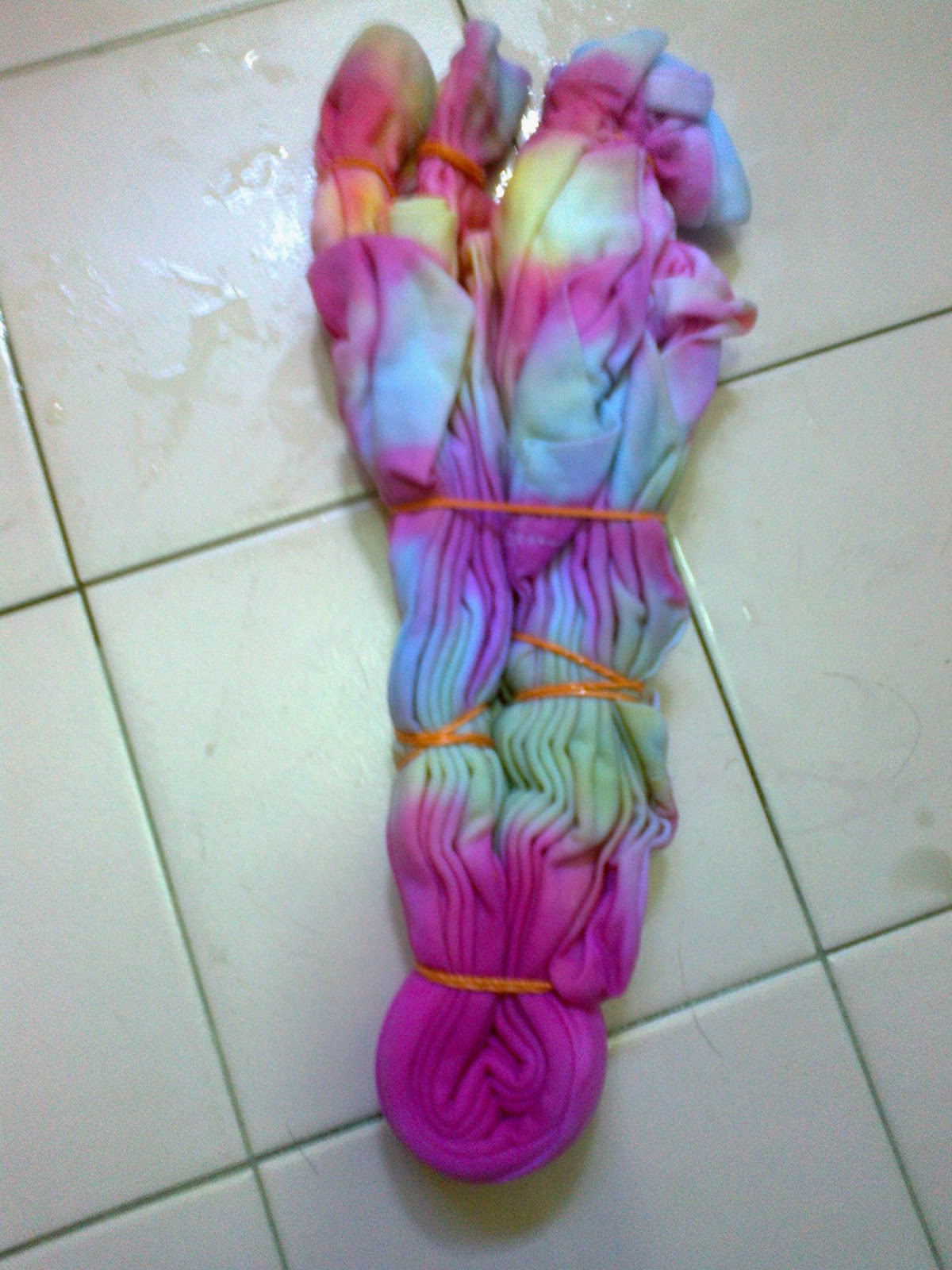 Buskebulan Tie Dye with Dylon Malaysia (12th May
