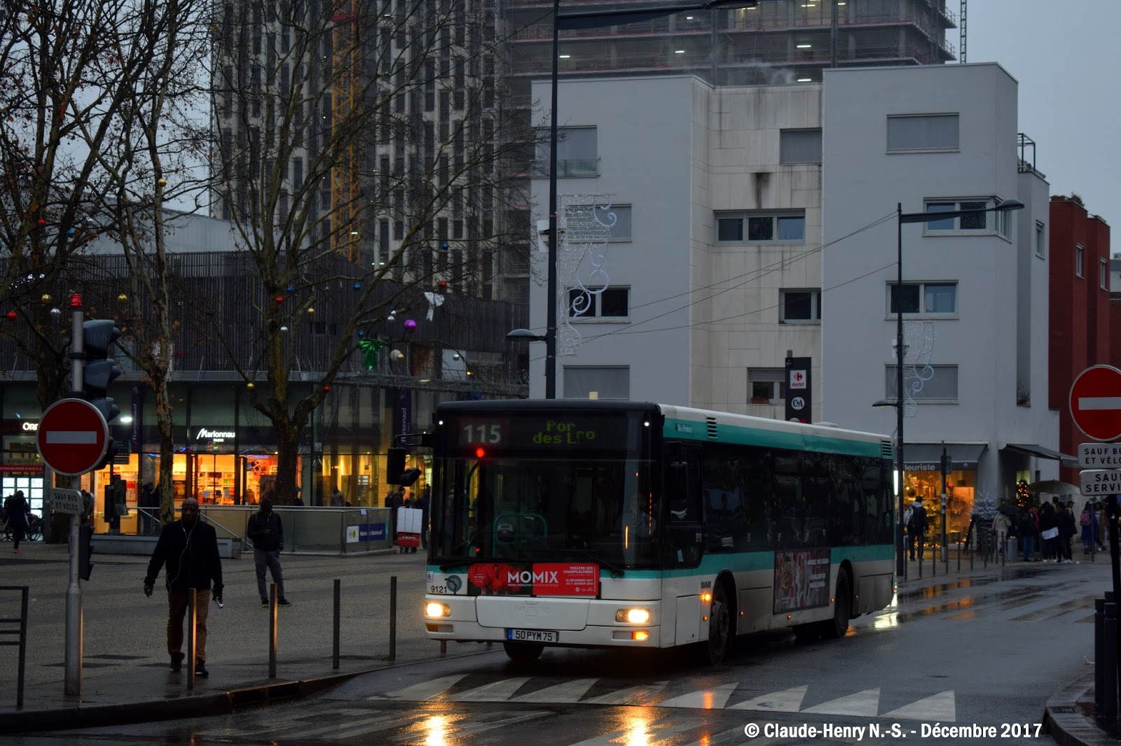 Bus 115 Direction Porte Des Lilas RATP] Le centre-bus des Lilas passe en électrique avec l'arrivée de la  ligne de bus RATP 115 (Porte des Lilas <> Château de Vincennes) !