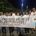 Professores protestam em pleno aniversário de Macau