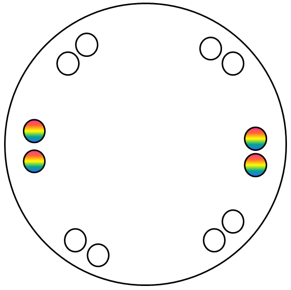 Mis Siete Palabras: Patrones Pulsera Kumihimo (12 hebras)