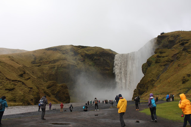 Legend says Skogafoss in Iceland is hiding at treasure behind it!