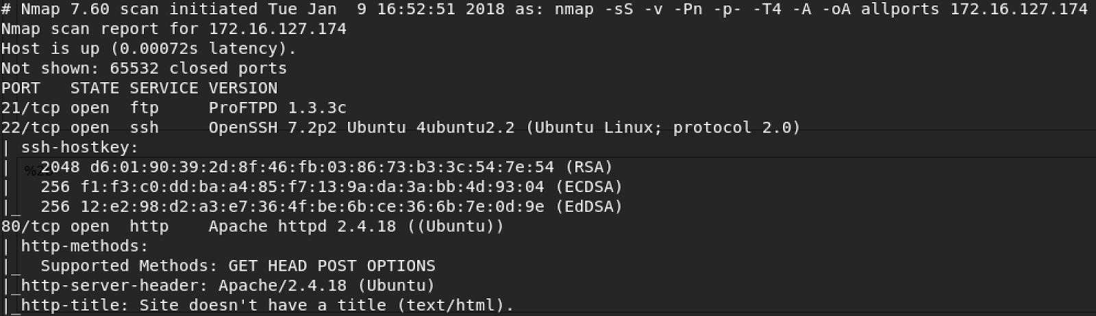 Hardwater Information Security: VulnHub Basic Pentesting: 1 Walkthrough