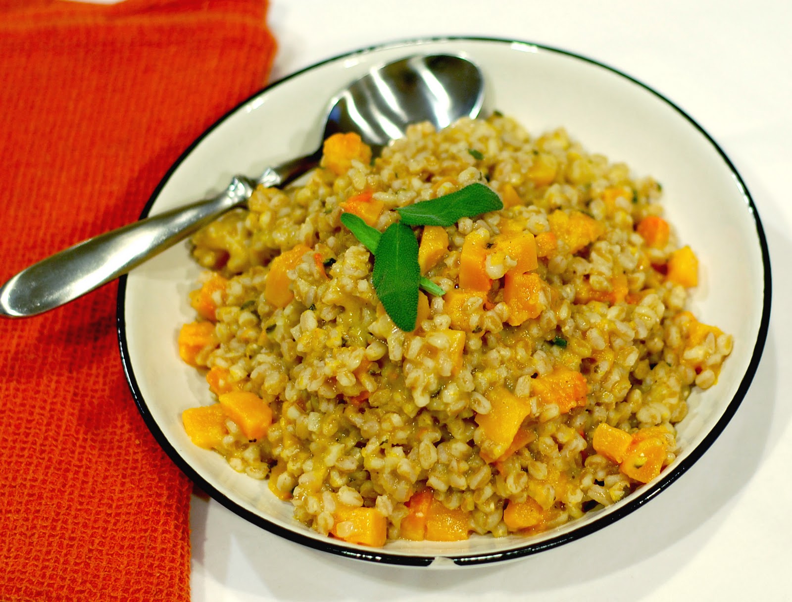 Tri to Cook Butternut Farrotto