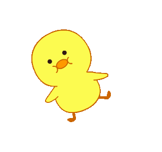 LINE Creators' Stickers - Cute Duck Fifi Example with GIF Animation