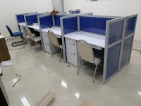 cubicle workstation meja partisi kantor