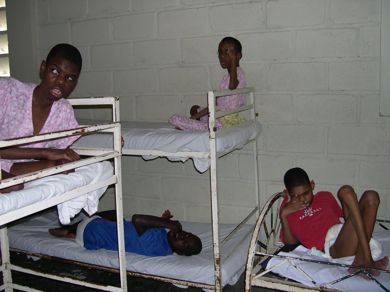 Haïti Photos de visite d'un orphelinat