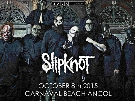 Slipknot konser di jakarta 2015