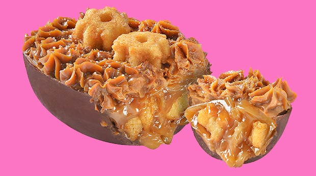 Ovos de Páscoa de churros Ovos de Páscoa de churros