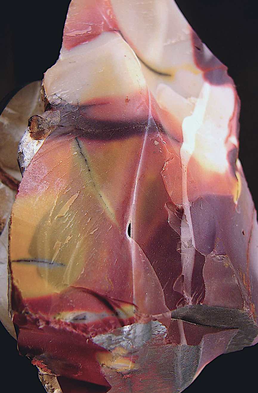Mookaite a color photograph of Mookaite