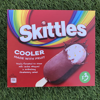 Skittles cooler ice cream