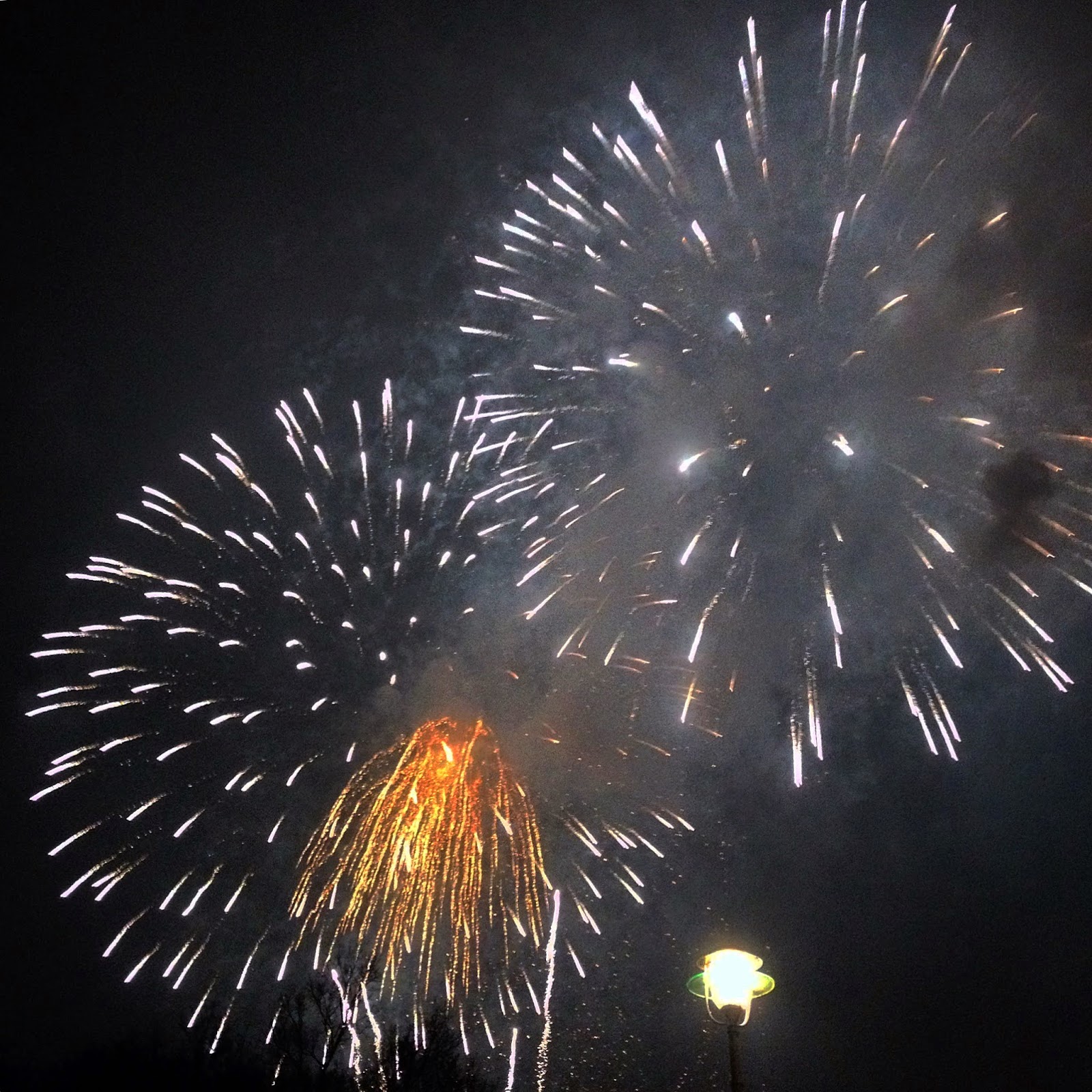 2015 New Year's Eve (Silvester) Fireworks in Belin
