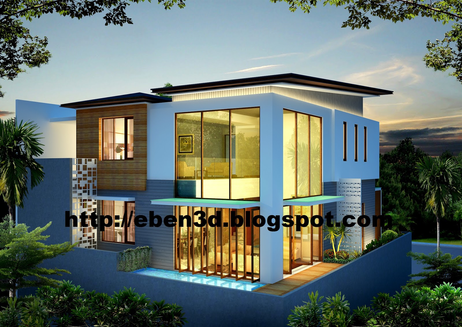 Jasa 3D Rumah Tinggal