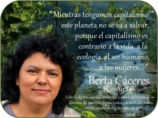 Resultado de imagen para berta caceres