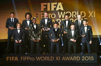 Senarai Pemenang Pemain Terbaik Bola Sepak Dunia 2015