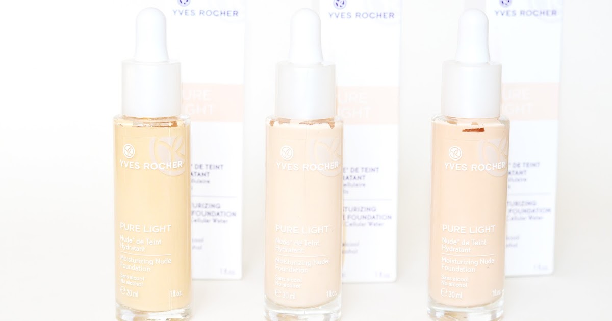 Rysichka: Yves Rocher Pure Light moisturizing nude foundation ...
