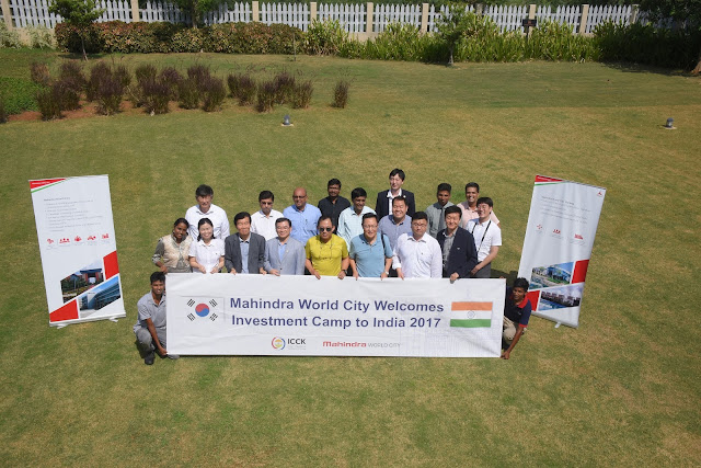 Korean investment delegation visit Mahindra World City, Chennai Korean investment delegation visit Mahindra World City, Chennai