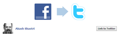 sync facebook to twitter