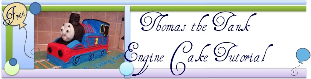 Thomas the Tank Engine Cake Tutorial
