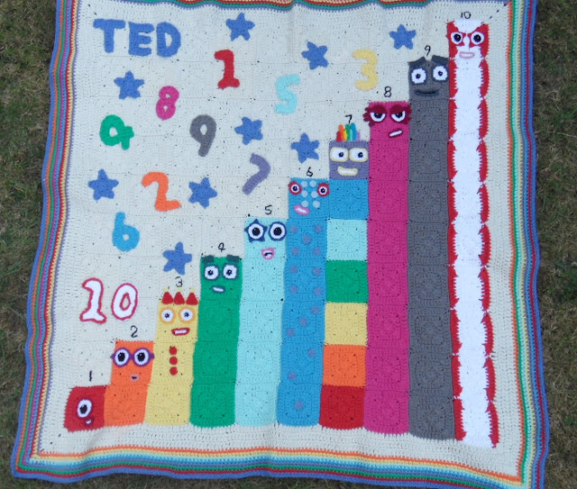 Lovedotty Crochet The Numberblock Blanket & Number 1!