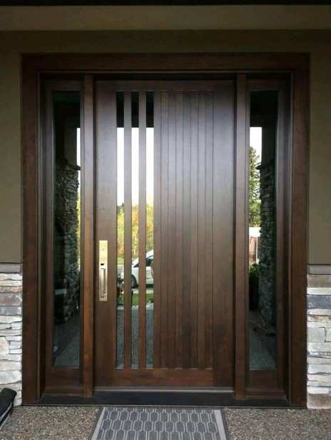 Contoh Pintu  Rumah  Minimalis Modern Terkini Rumah  Minimalis