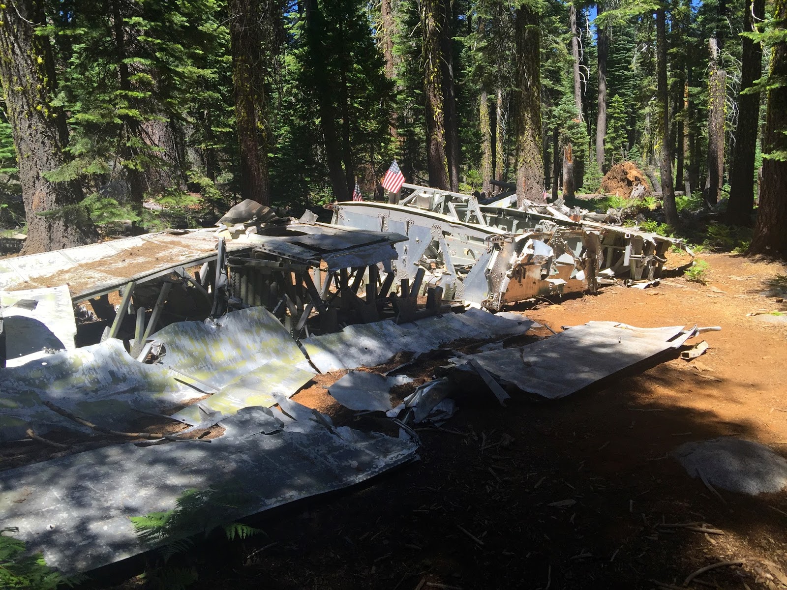 B17C Bomber Crash Site Hike