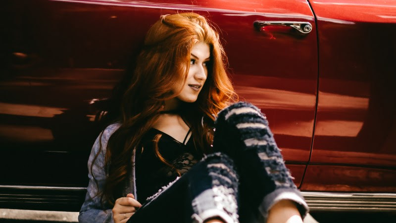 Girl with Red Hair