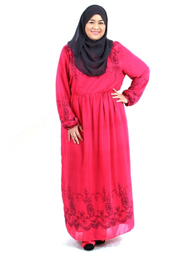 Trend Baju  Muslim Untuk  Wanita  Gemuk atau Hamil  Terbaru 