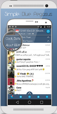 BBM MOD Blue Pegasus BBM MOD Blue Pegasus