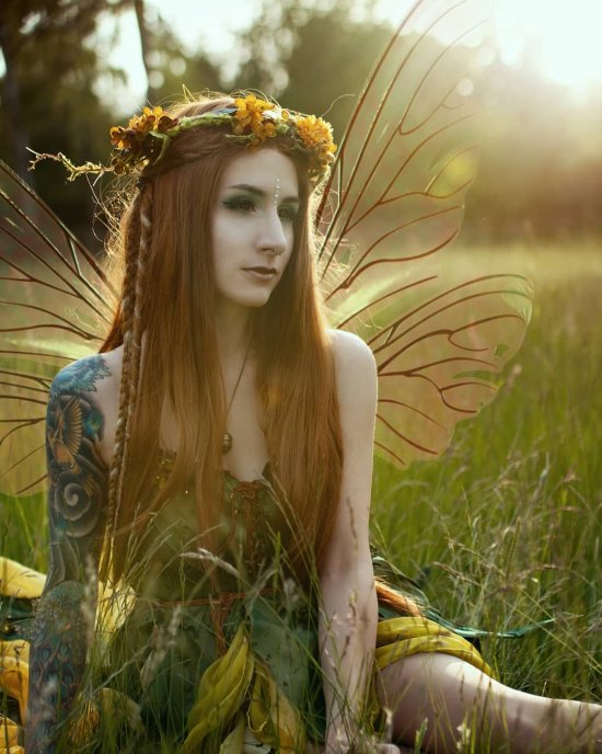 As belas modelos como fadas, sereias e seres fantásticos nas fotografias de Merle Harms Merle Harms kristalkind instagram arte fotografia mulheres modelos fashion fantasia magia sereias fadas