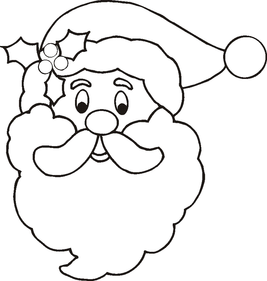 papa noel coloring pages - photo #28