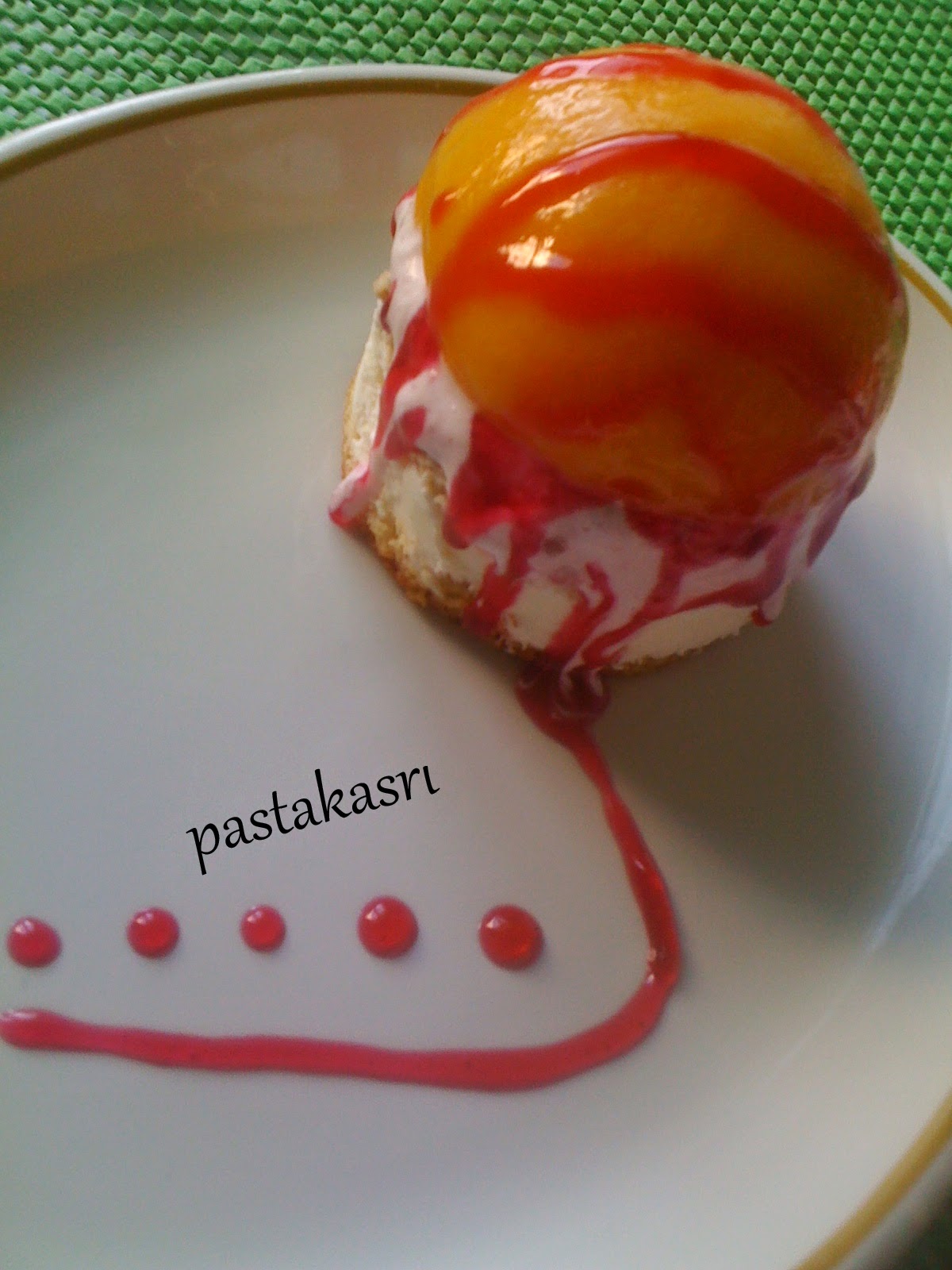 YAZ AŞKI (Şeftali) PASTA KASRI..SOSYAL GURME