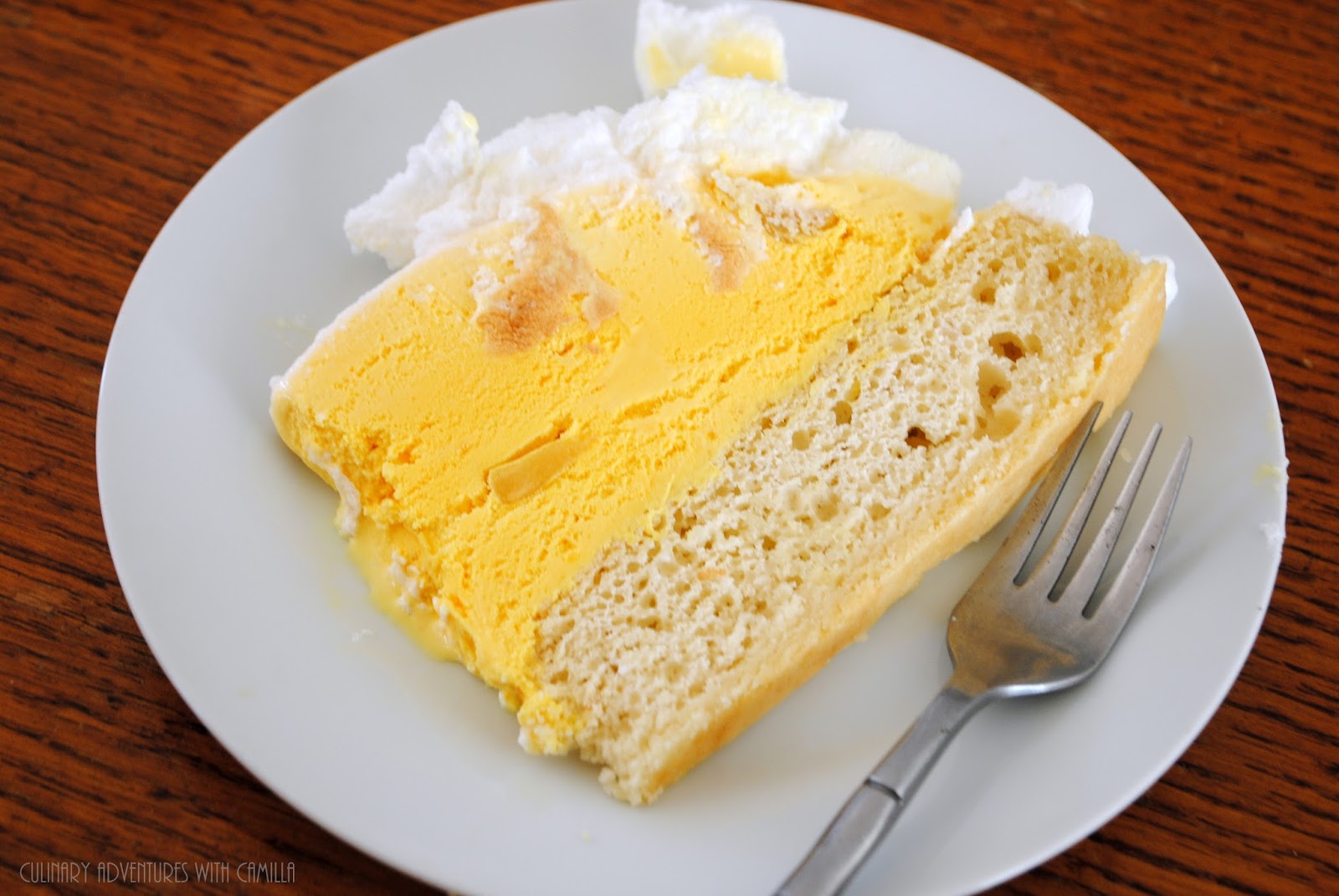 Yellow Baked Alaska {GlutenFree}