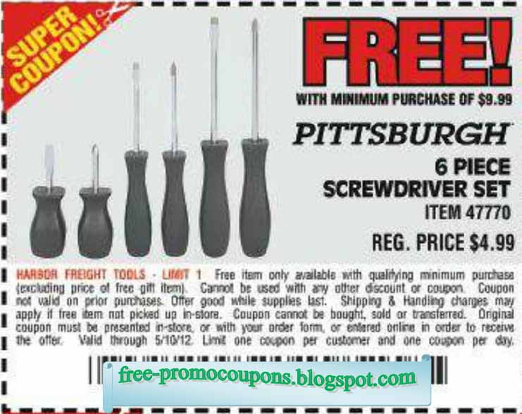 Harbor freight tools coupon code 2018