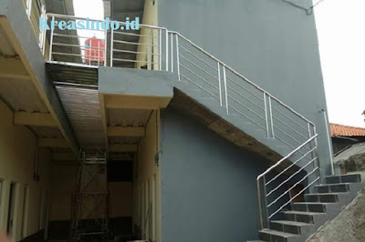 Harga Railing Balkon Stainless Minimalis RKM013 Harga Railing Balkon Stainless Minimalis RKM013