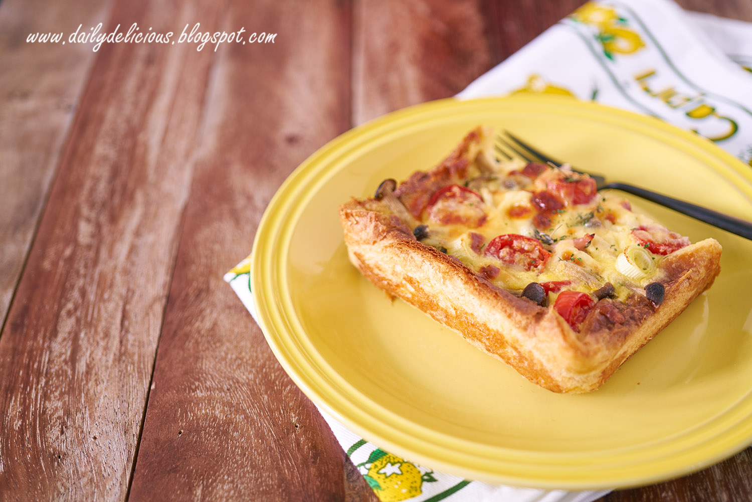 dailydelicious Easy Bread Quiche