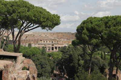 mont Palatin, Rome, Voyage à Rome, ruines de palais, 