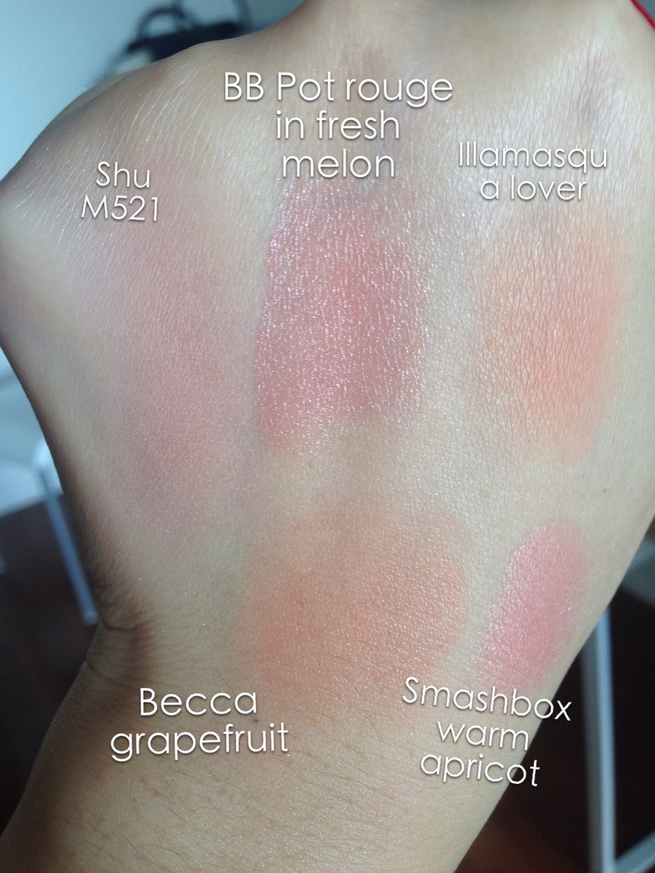 Ivy's beauty blog My blush collection review part 2 ( all about coral)