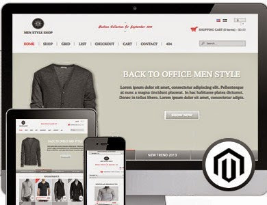 MenStyle Shop - Online Store Responsive Blogger Template