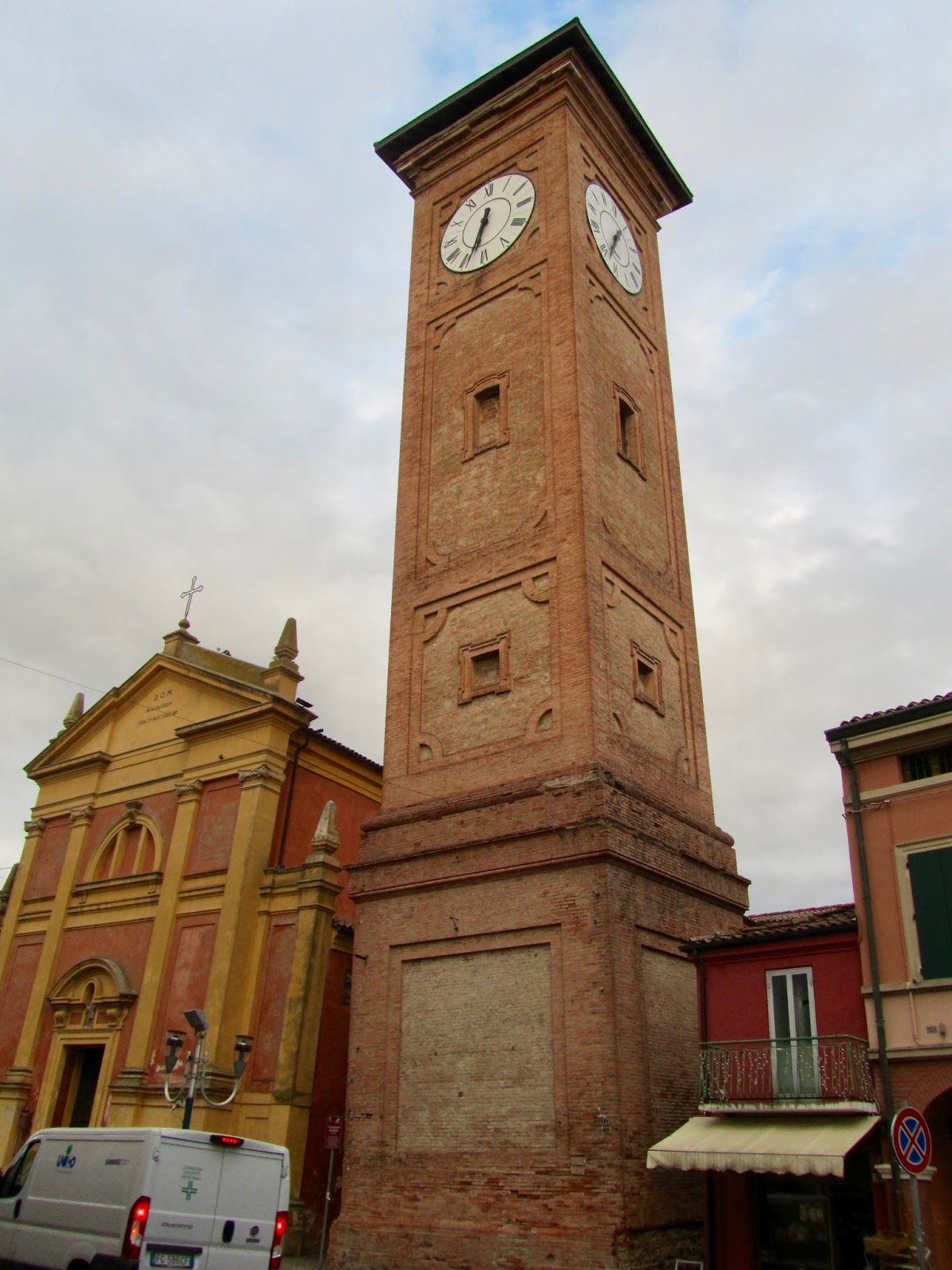 FERRARA TORRI, CHIESE E CAMPANILI MOLINELLA CAMPANILE PENDENTE E
