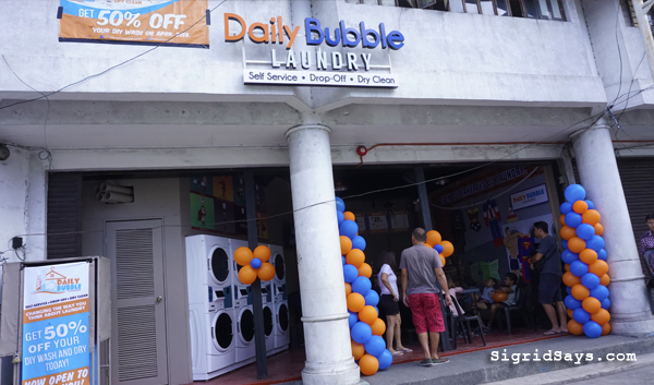 Daily Bubble Laundry - Bacolod laundry shop - Bacolod laundromat