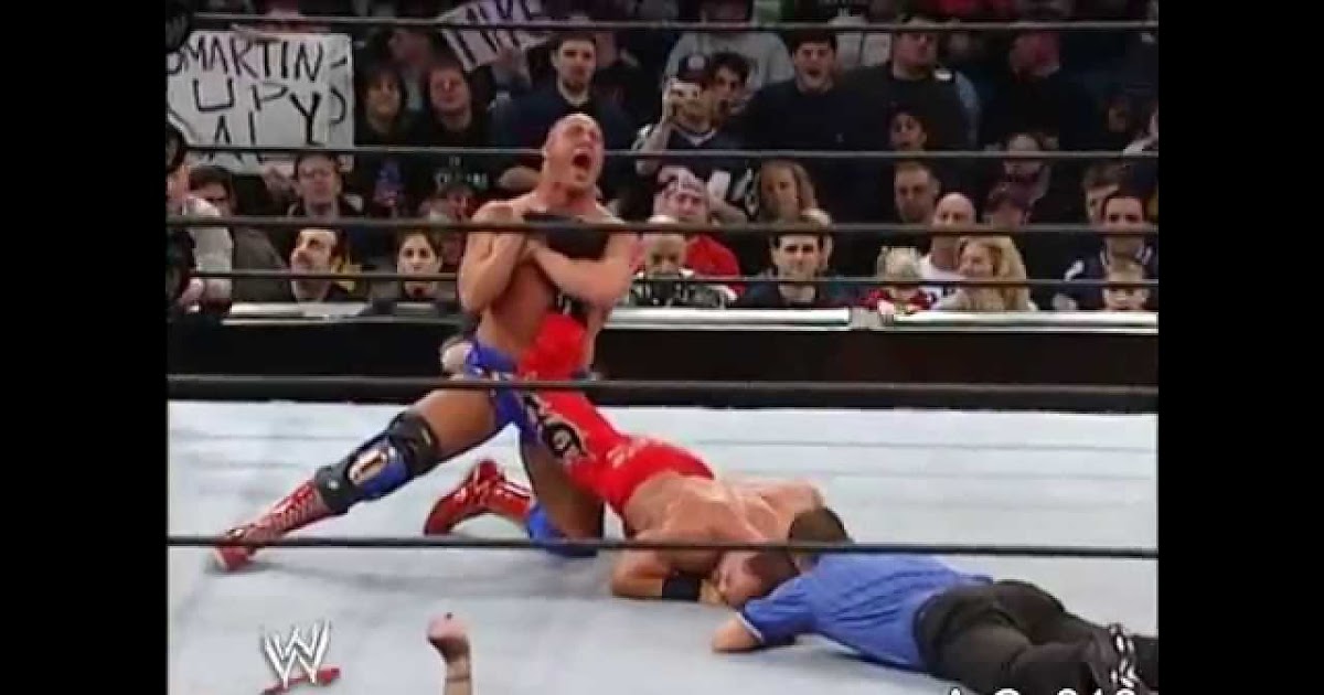 Historia del Wrestling Kurt Angle vs Chris Benoit, WWE Royal Rumble 2003