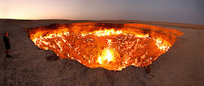 Darvaza Crater Darvaza Crater Turkmenistan