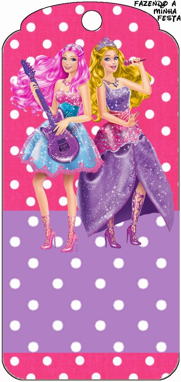 Barbie Rock Star: Free Party Printables. - Oh My Fiesta! in english