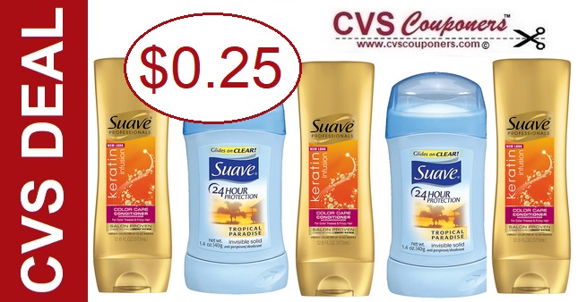 Suave Hair Care or Deodorant CVS Deal https://www.cvscouponers.com/2019/03/suave-hair-care-or-deodorant-cvs-deal.html