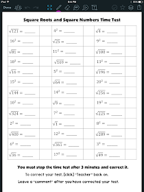 Rockstar Math Teacher ★: 8th Grade Math - Unit 5a: Square Numbers and Roots