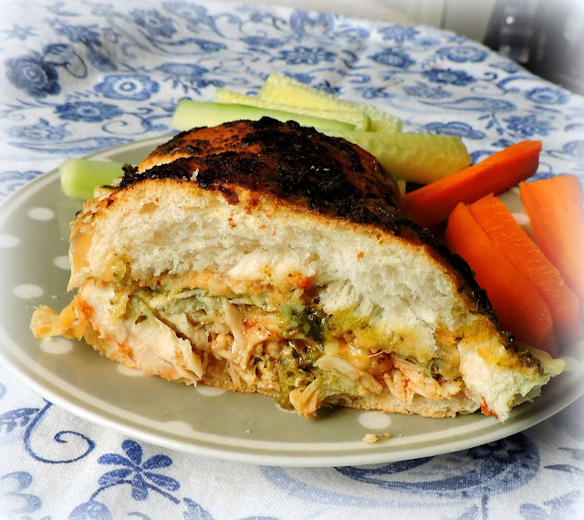 Honey & Basil Hot Chicken Sandwiches