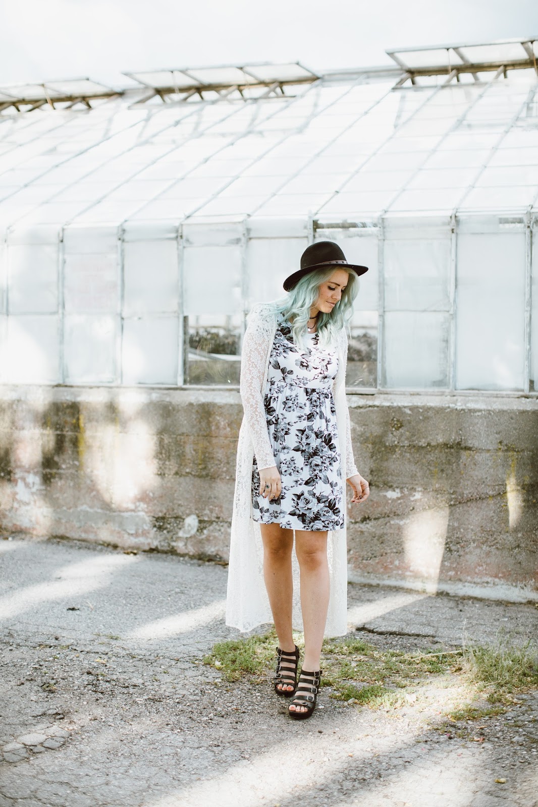 Pink Blush, Utah Fashion Blogger, Floral Dress
