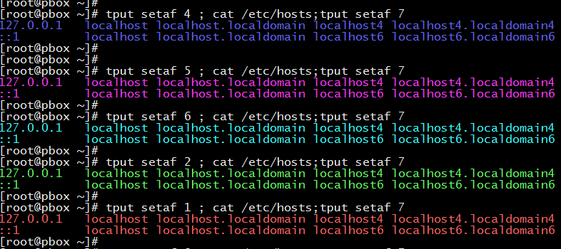 A system engineer's notes: Adding color to your commands with tput and echo